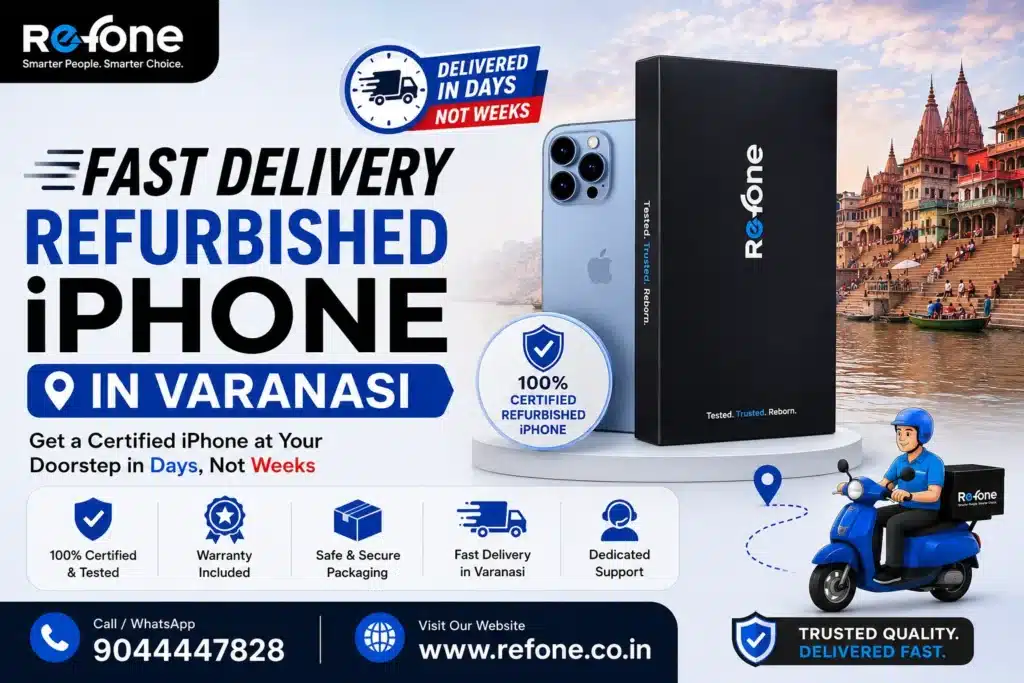 Fast Delivery Refurbished iPhone in Varanasi