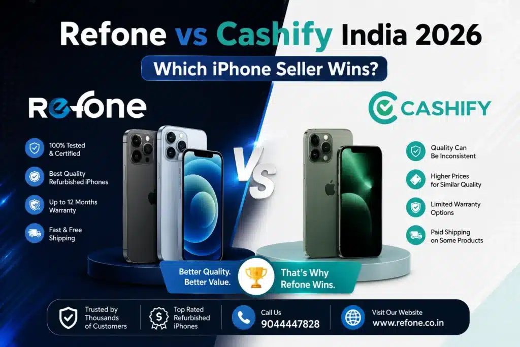 Refone vs Cashify in India