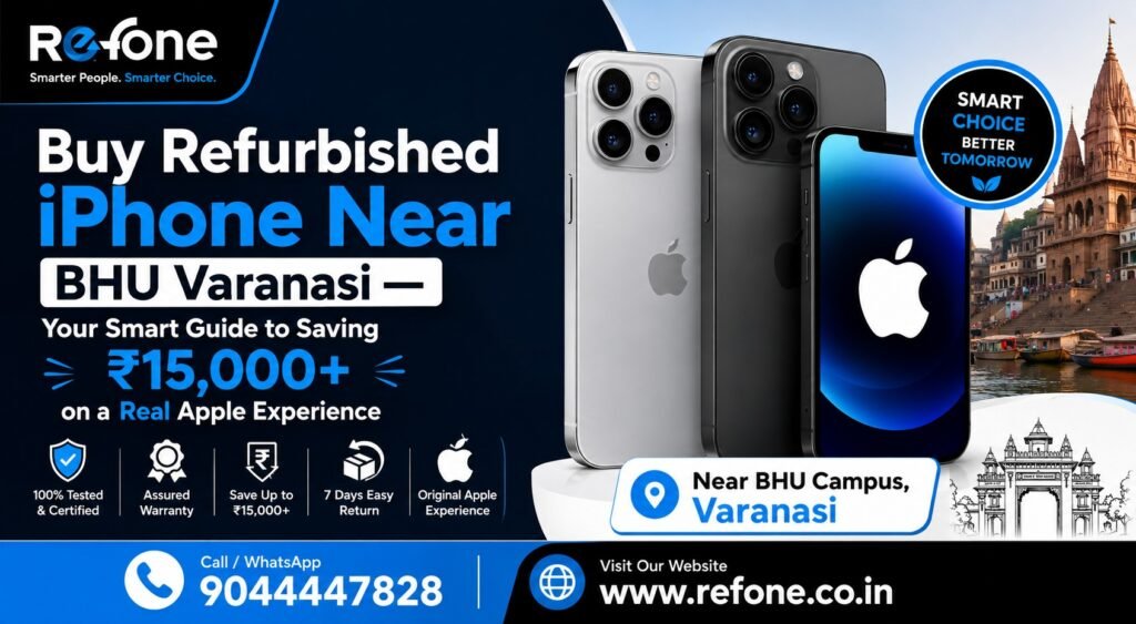Buy Refurbished iPhone Near BHU Varanasi