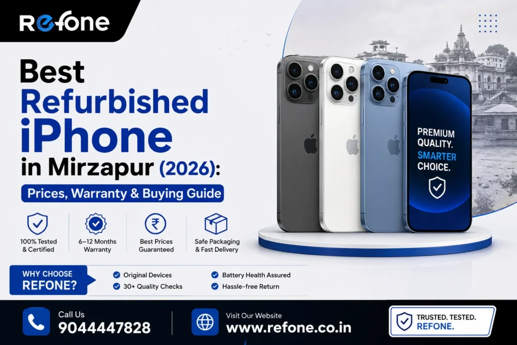 Best Refurbished iPhone in Mirzapur (2026)