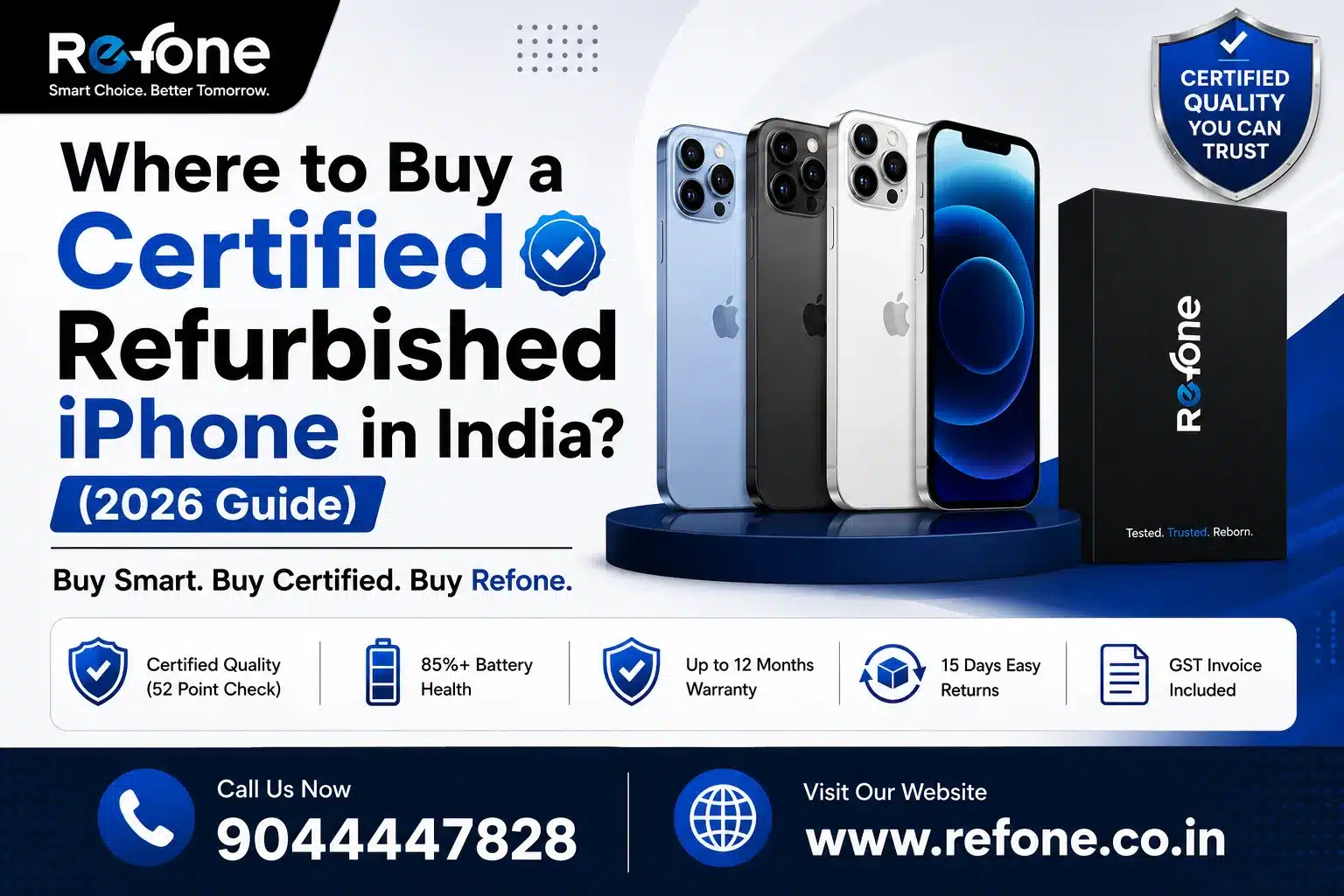 Where to Buy a Certified Refurbished iPhone in India? (2026 Guide)