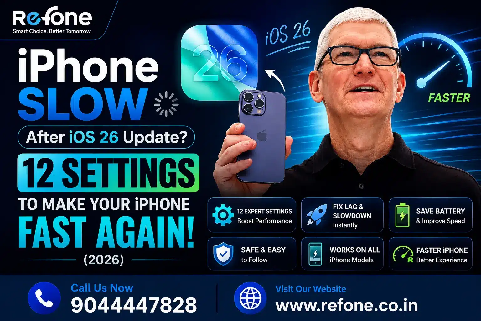 iPhone Slow After iOS 26 Update? 12 Settings to Make Your iPhone Fast Again (2026)