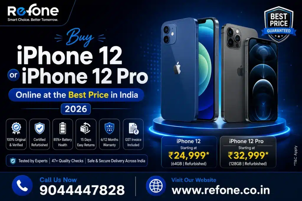 Buy iPhone 12 or iPhone 12 Pro Online