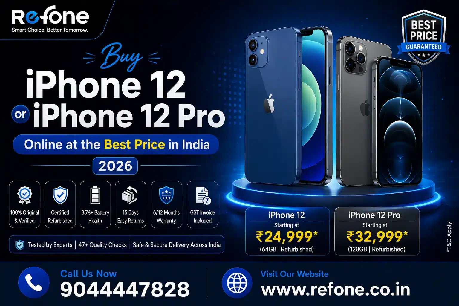 Buy iPhone 12 or iPhone 12 Pro Online at the Best Price in India (2026)
