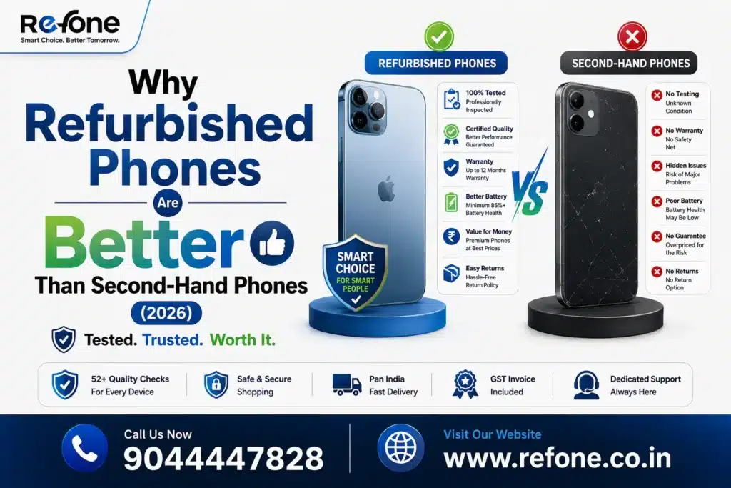 Refurbished Phones vs Second-Hand Phones