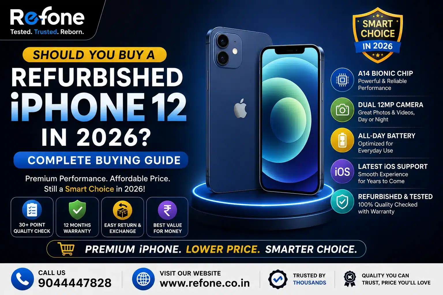 Should You Buy a Refurbished iPhone 12 in 2026? Complete Buying Guide