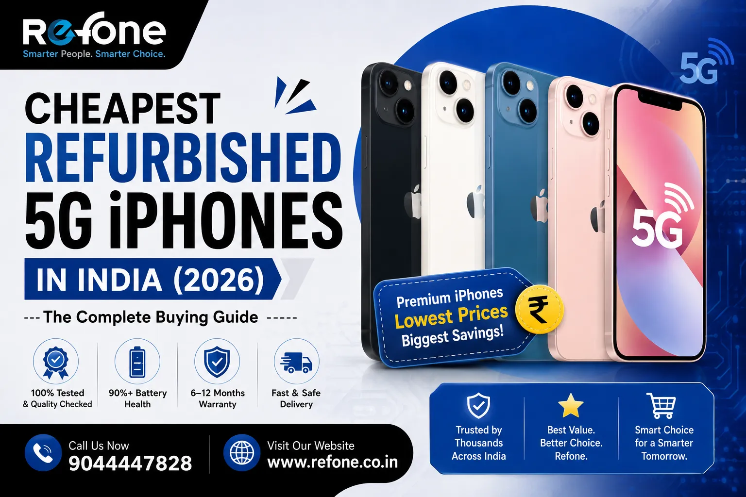 Cheapest Refurbished 5G iPhones in India (2026): The Complete Buying Guide