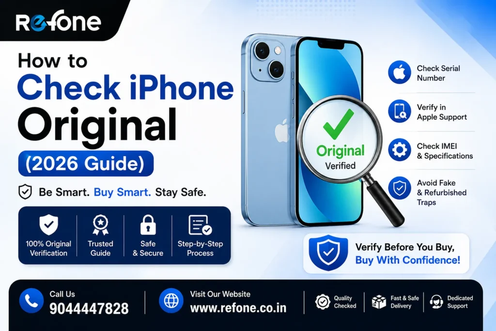 How to Check iPhone Original (2026 Guide)