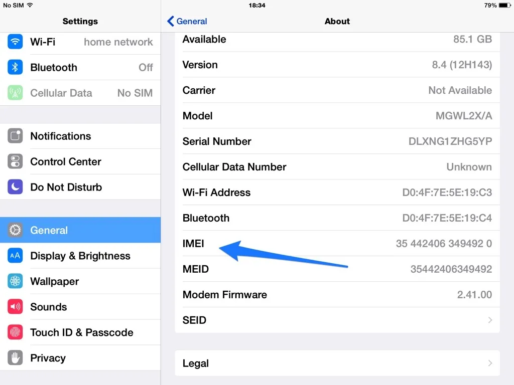 IMEI and Serial Number Verification
