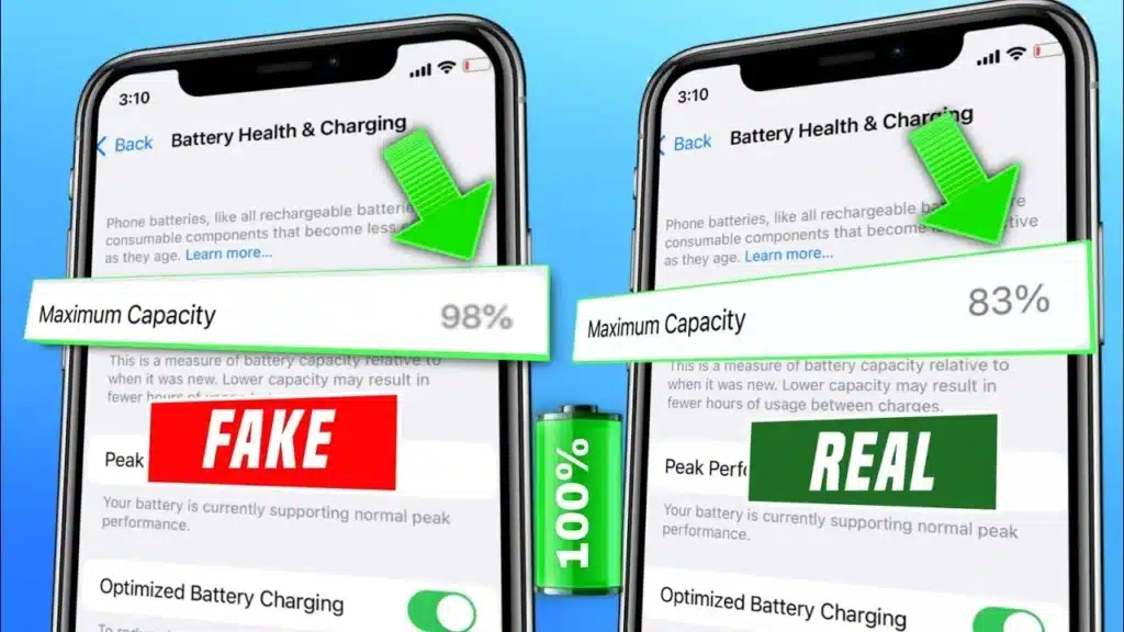 Original vs Replacement Battery