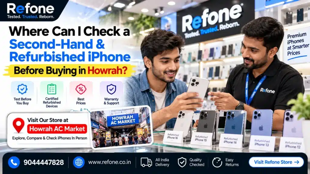 Check a Second-Hand & Refurbished iPhone Before Buying in Howrah