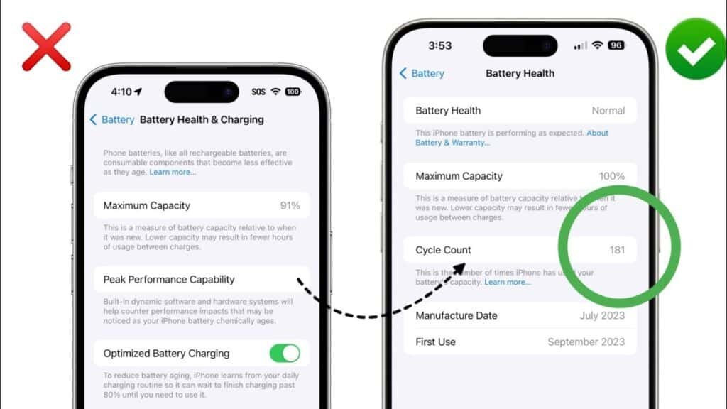 Check if iPhone Battery Is Boosted or Not