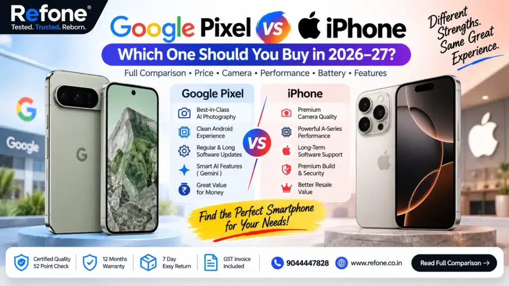 Google Pixel vs iPhone